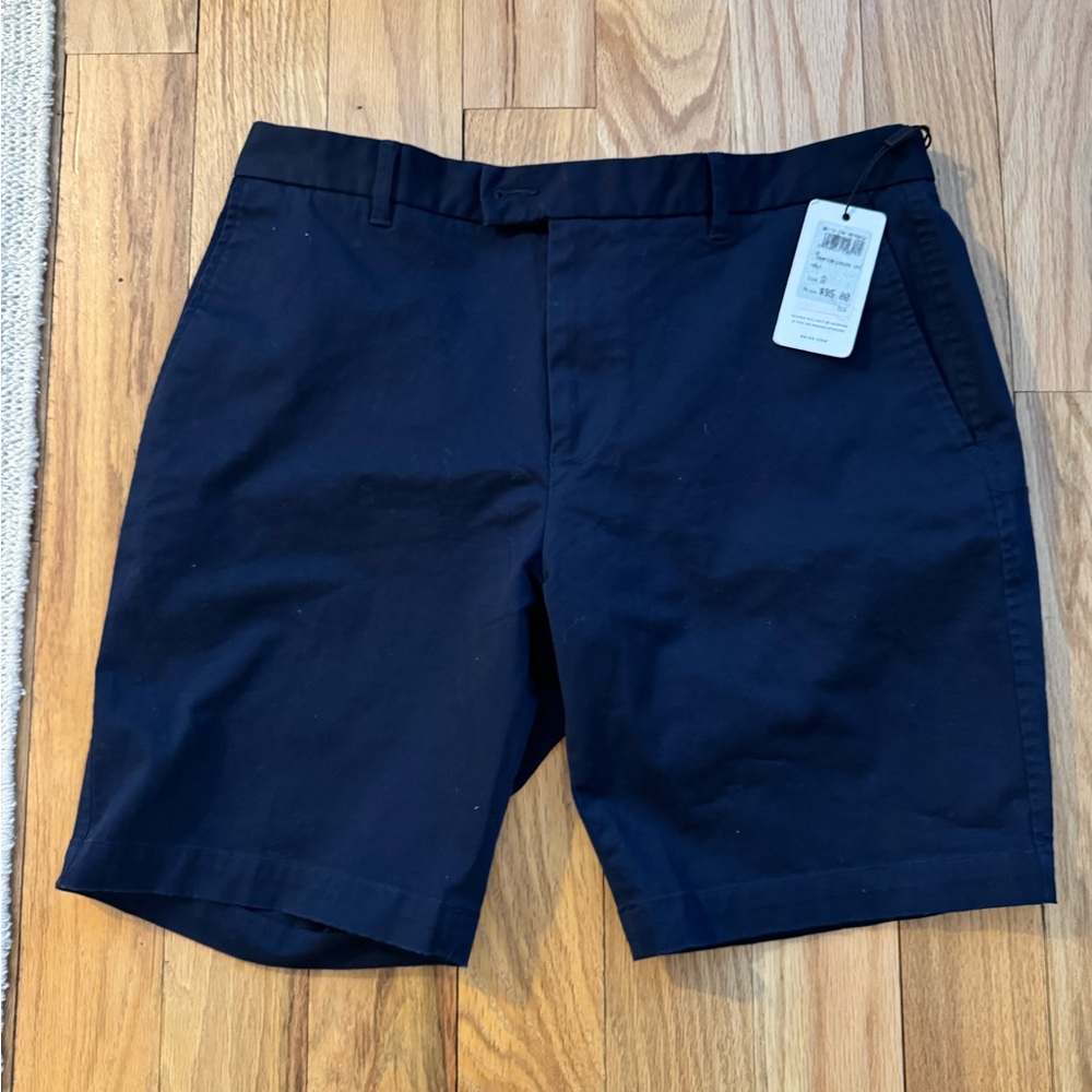 Reiss Navy Hampton Shorts (32W)